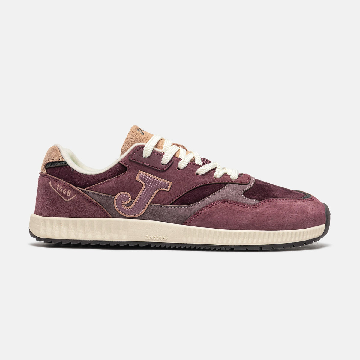 Joma - Zapatilla casual burdeos Barefoot x Cristina Pedroche