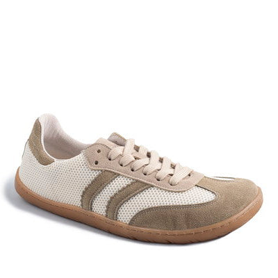 Zapatillas barefoot Coqueflex deportivas de malla beige