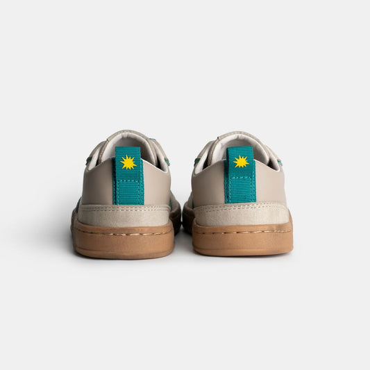 Zapatillas Koops Adri verdes y marrones, otra vista