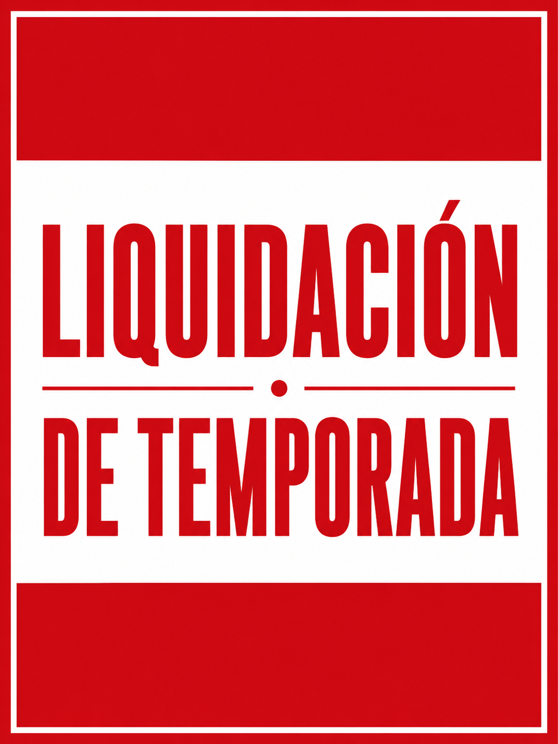 Liquidación de temporada