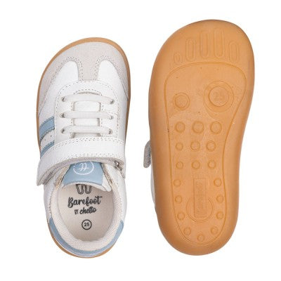 Chetto | Zapatilla Barefoot Blanca con Bandas