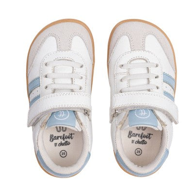 Chetto | Zapatilla Barefoot Blanca con Bandas