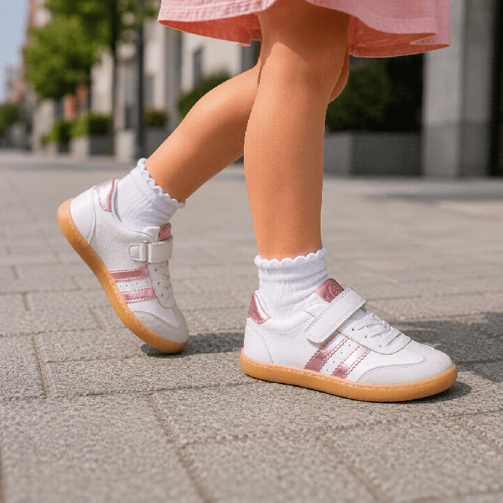 Chetto | Zapatilla Barefoot Blanca con Bandas