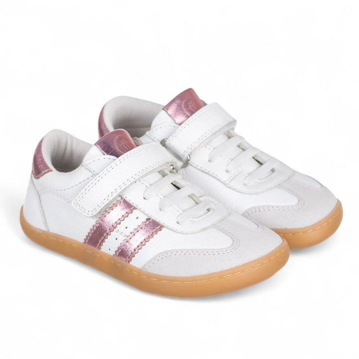Chetto | Zapatilla Barefoot Blanca con Bandas