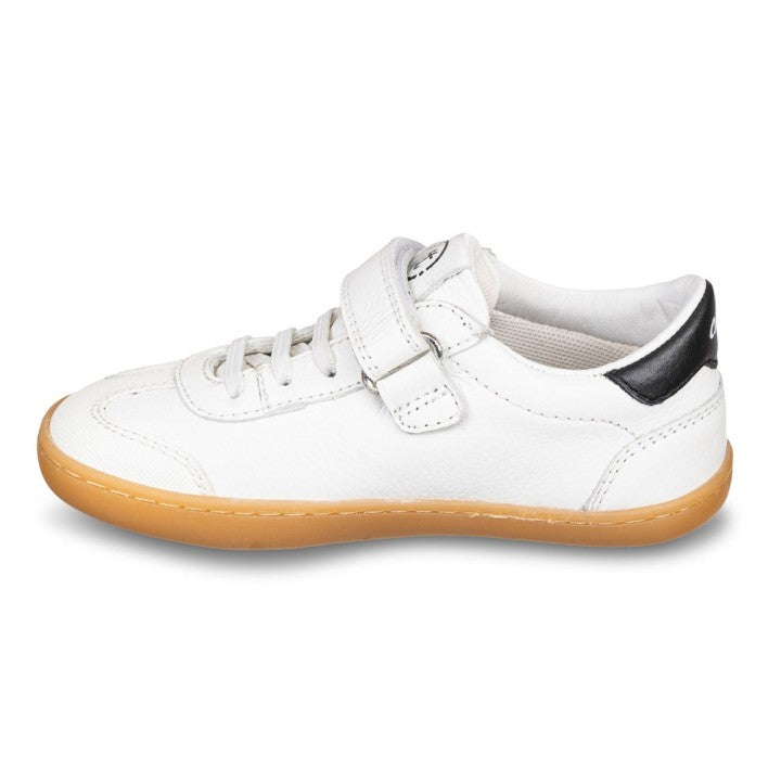 Chetto | Zapatilla Barefoot Blanca con Bandas negras