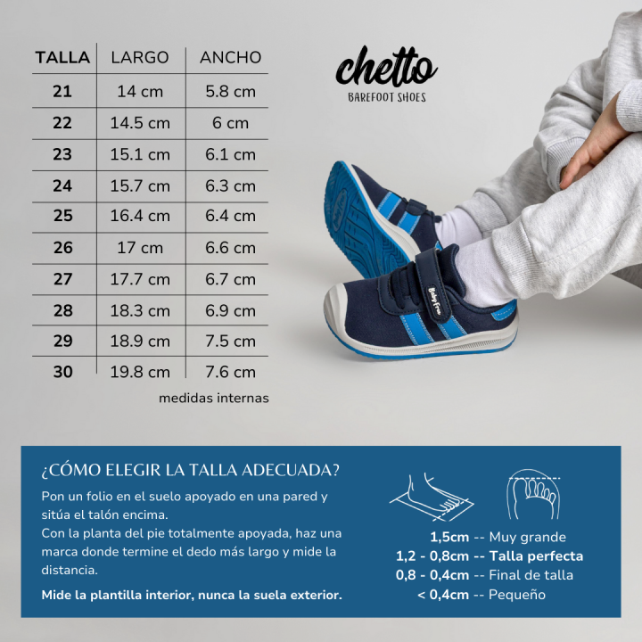 Chetto | Deportivo Rayo Barefoot Baby Free - Verde