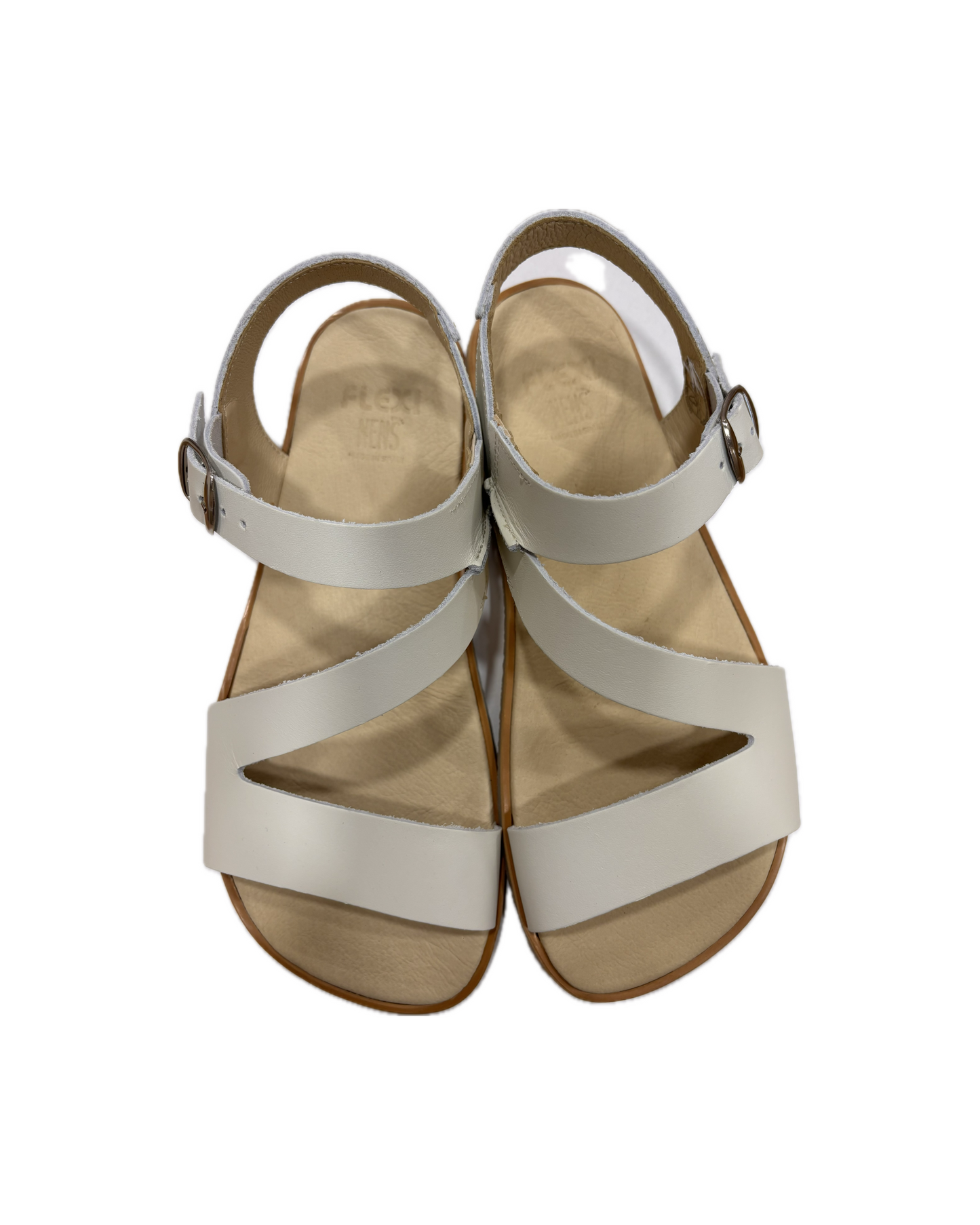 Sandalia Barefoot Mujer Blanca Ghiaccio Flexinens