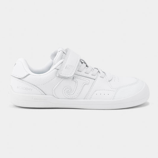 Zapatillas Joma Academy niño blancas con cierre de velcro