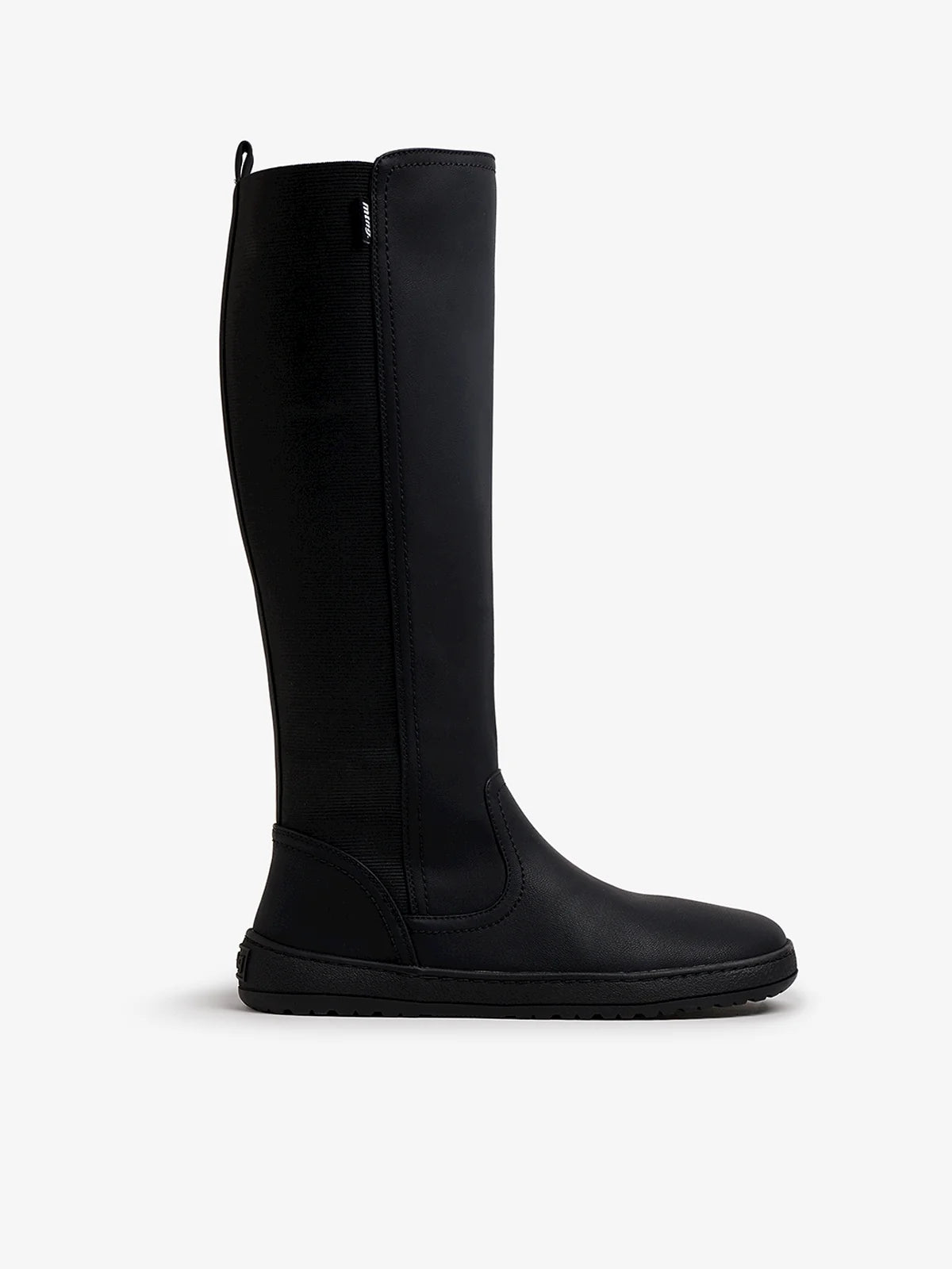 Botas altas barefoot mujer Mustang Free Alask negras