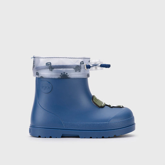 Botas de agua barefoot Igor Dino infantiles