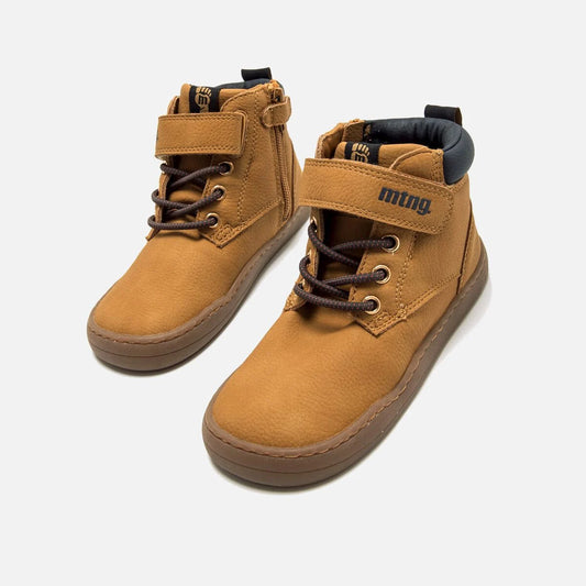 Botines Mustang Free camel, otra vista