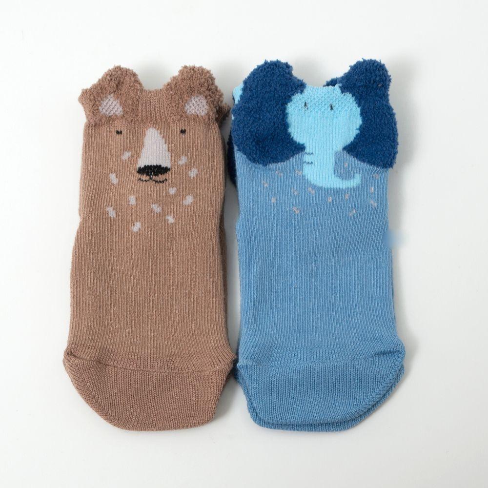 Calcetines barefoot bebé Attipas pack oso y elefante