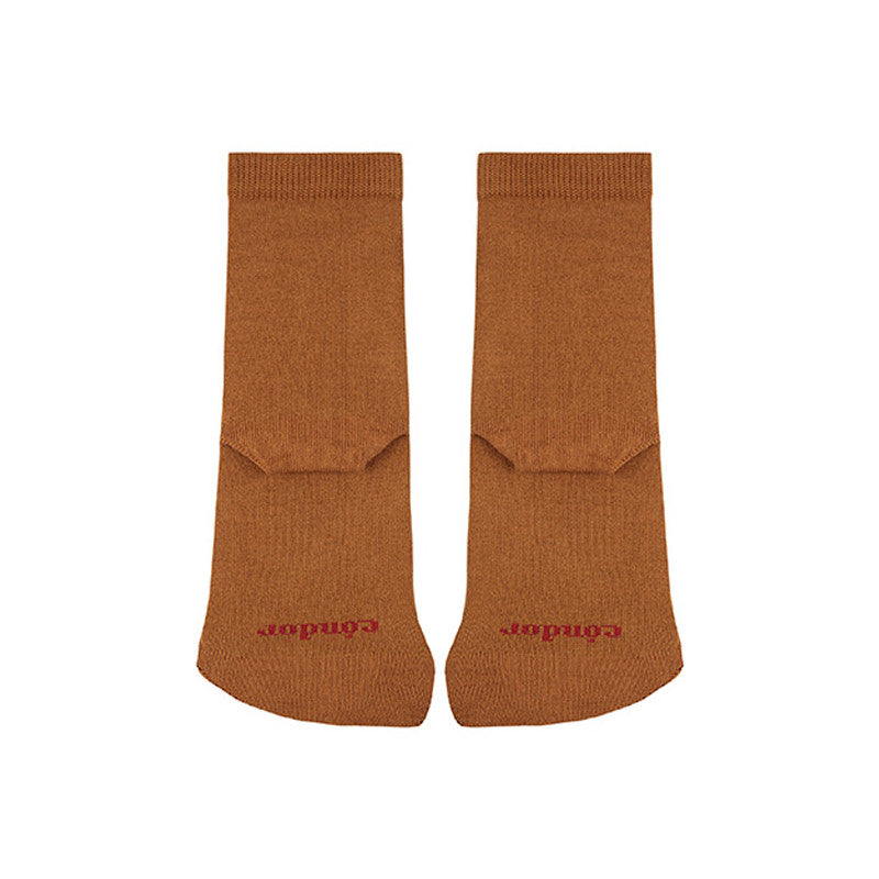 Calcetines barefoot Cóndor con rizo marrón