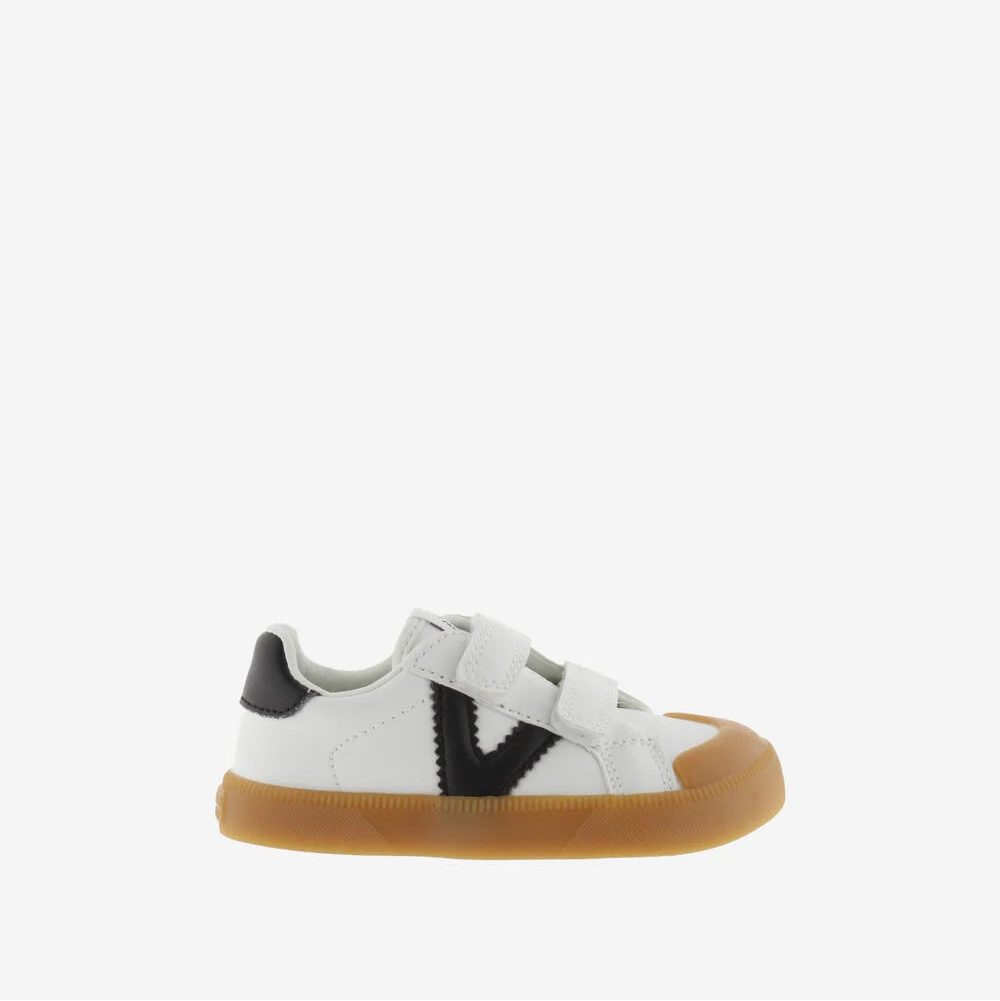 Deportivas barefoot niño Victoria tiras adherentes blanco