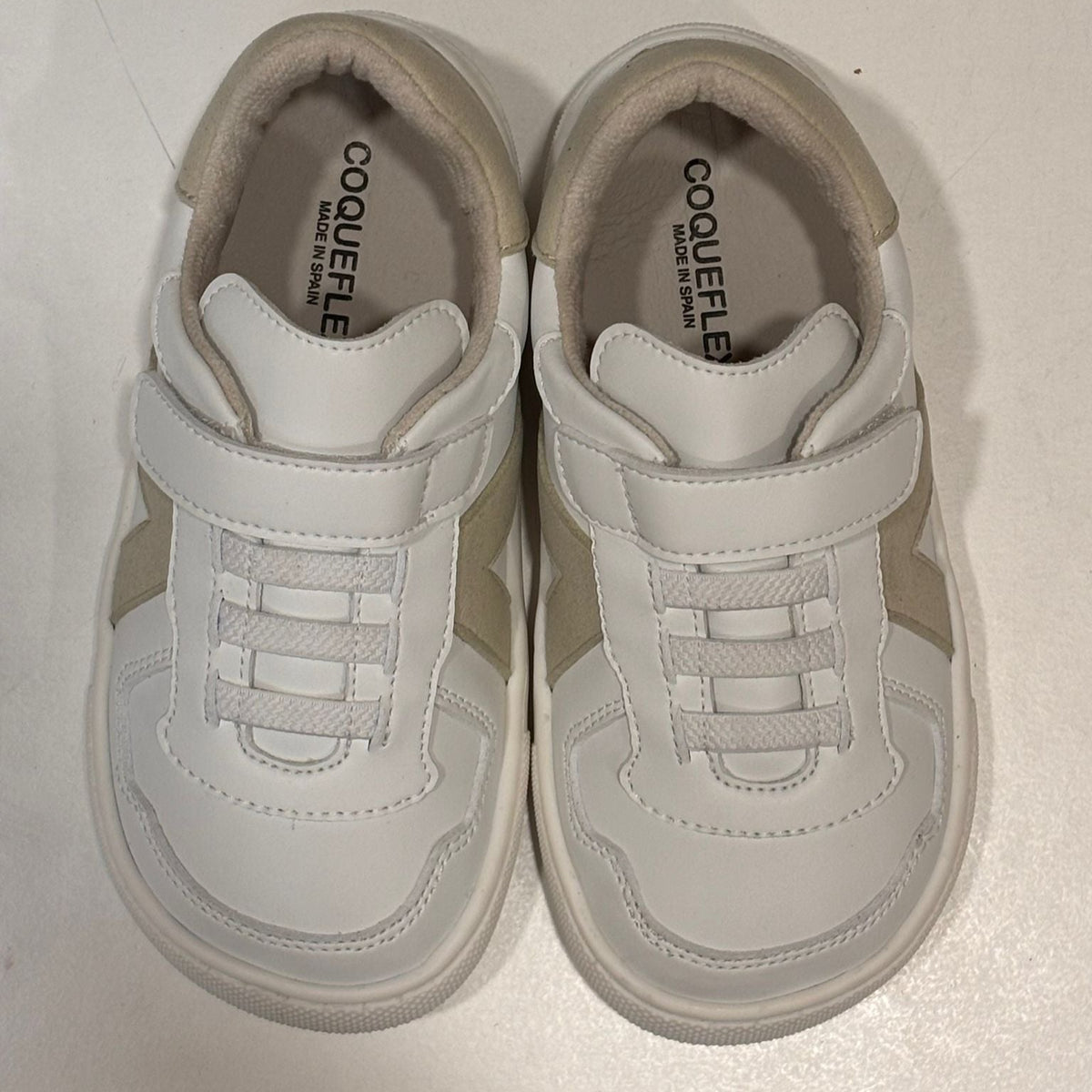 Zapatillas barefoot adulto Coqueflex 4389 blanco latte - imagen 3