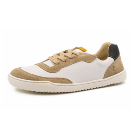 Zapatillas barefoot hombre FlexiNens arena de piel