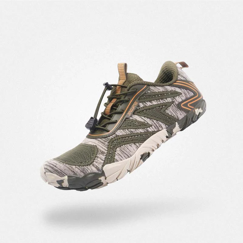 Zapatillas barefoot Saguaro Active II verde camuflaje