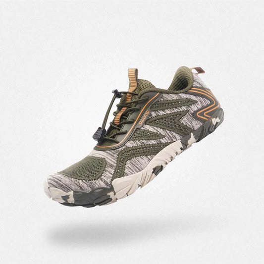 Zapatillas barefoot Saguaro Active II verde camuflaje