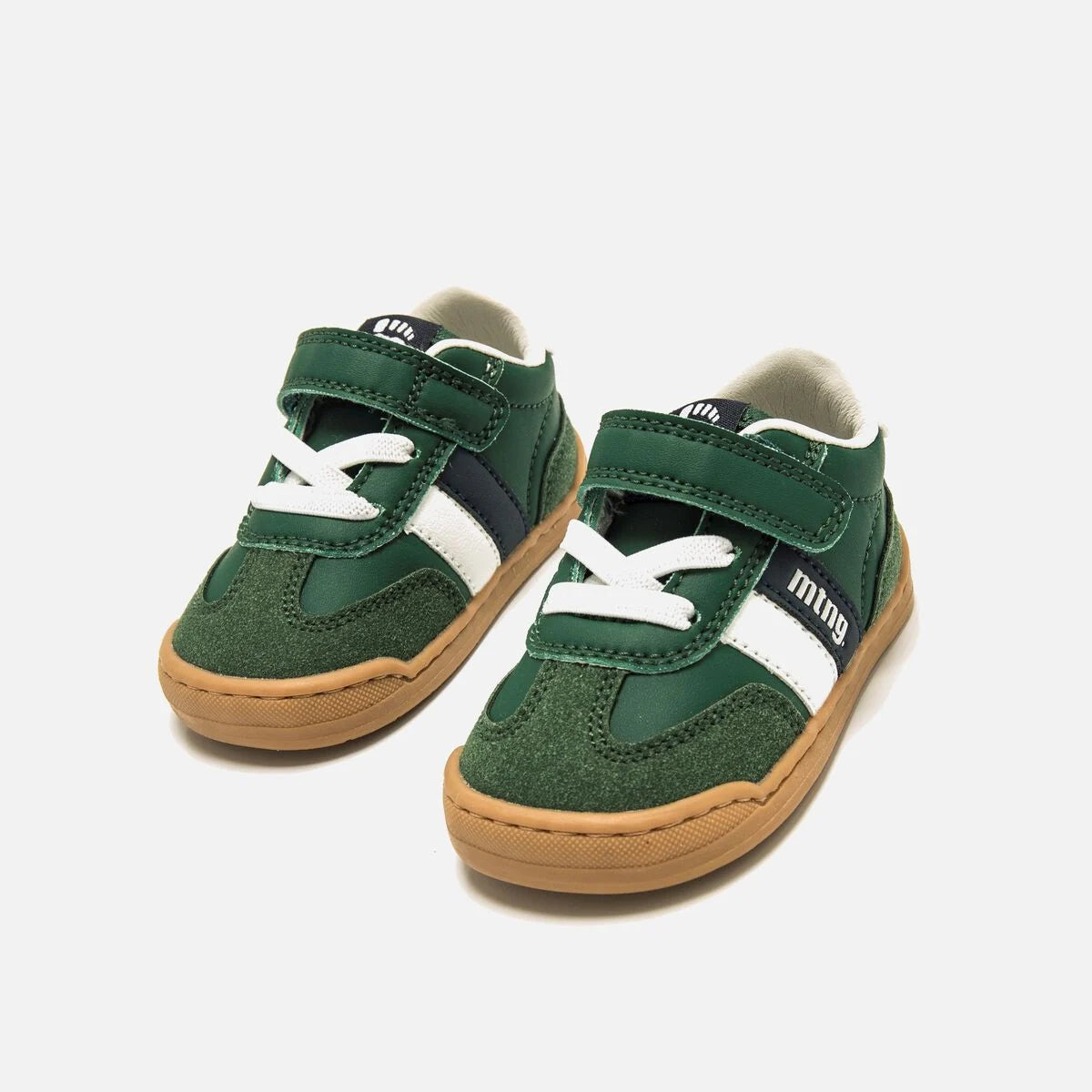 Zapatillas Mustang Free Baby verdes, detalle