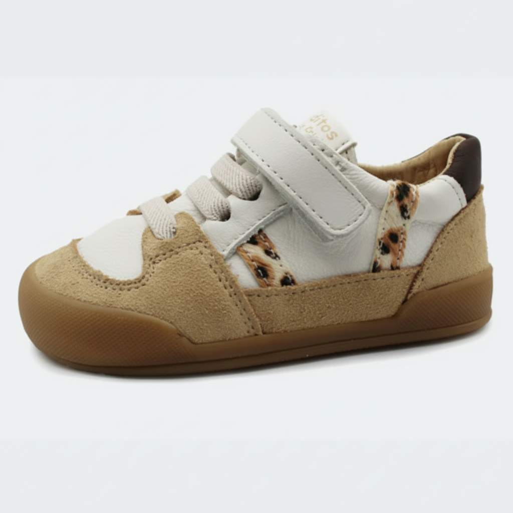 Zapatillas Blanditos Nepal print leopardo de piel