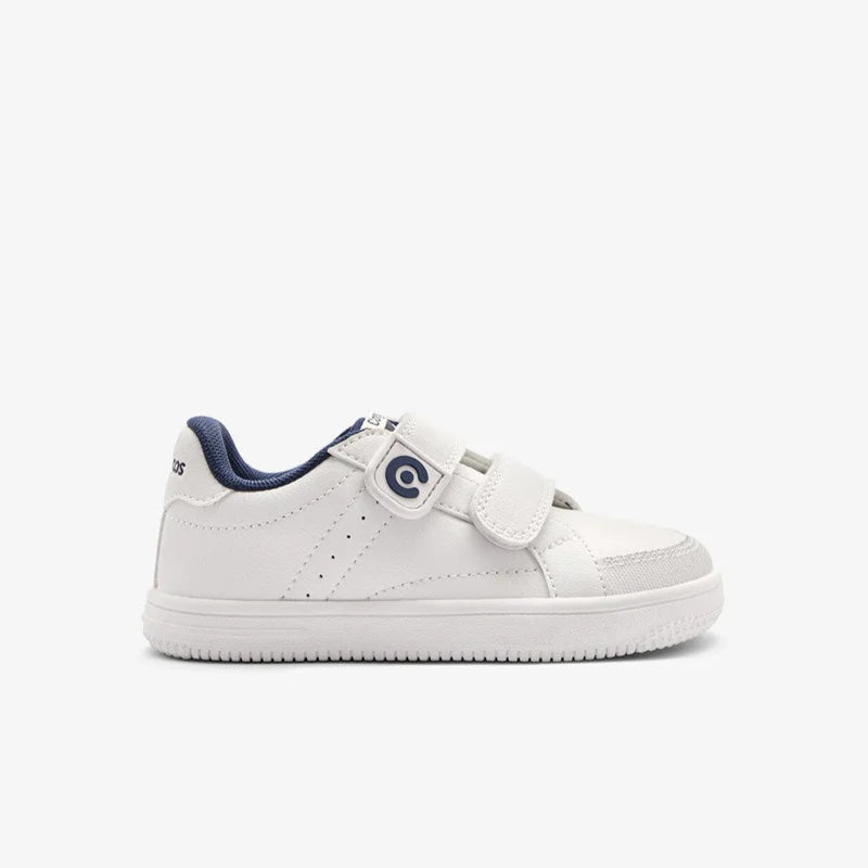 Zapatillas colegiales respetuosas Conguitos Goflex blancas