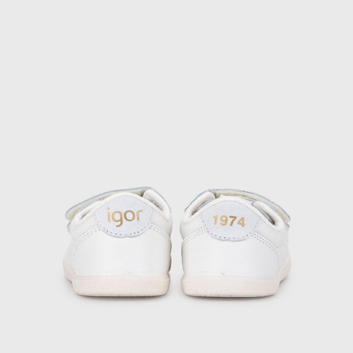 Zapatillas Igor Tennis blancas, otra vista