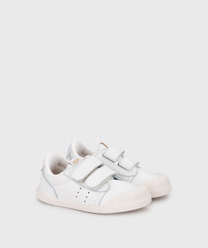 Zapatillas Igor Tennis blancas para el cole