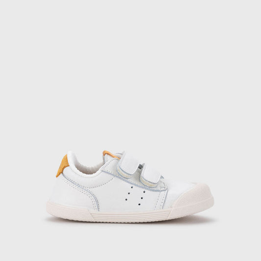 Zapatillas Igor Tennis mostaza barefoot de piel