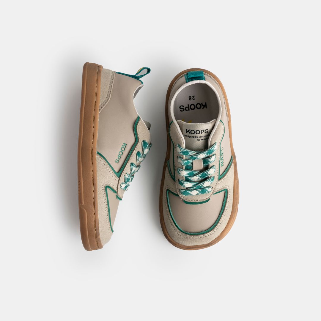Zapatillas Koops Adri verdes, detalle