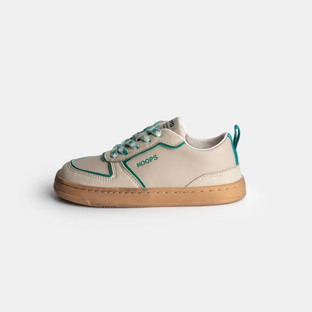 Zapatillas Koops Adri verdes barefoot con cordones