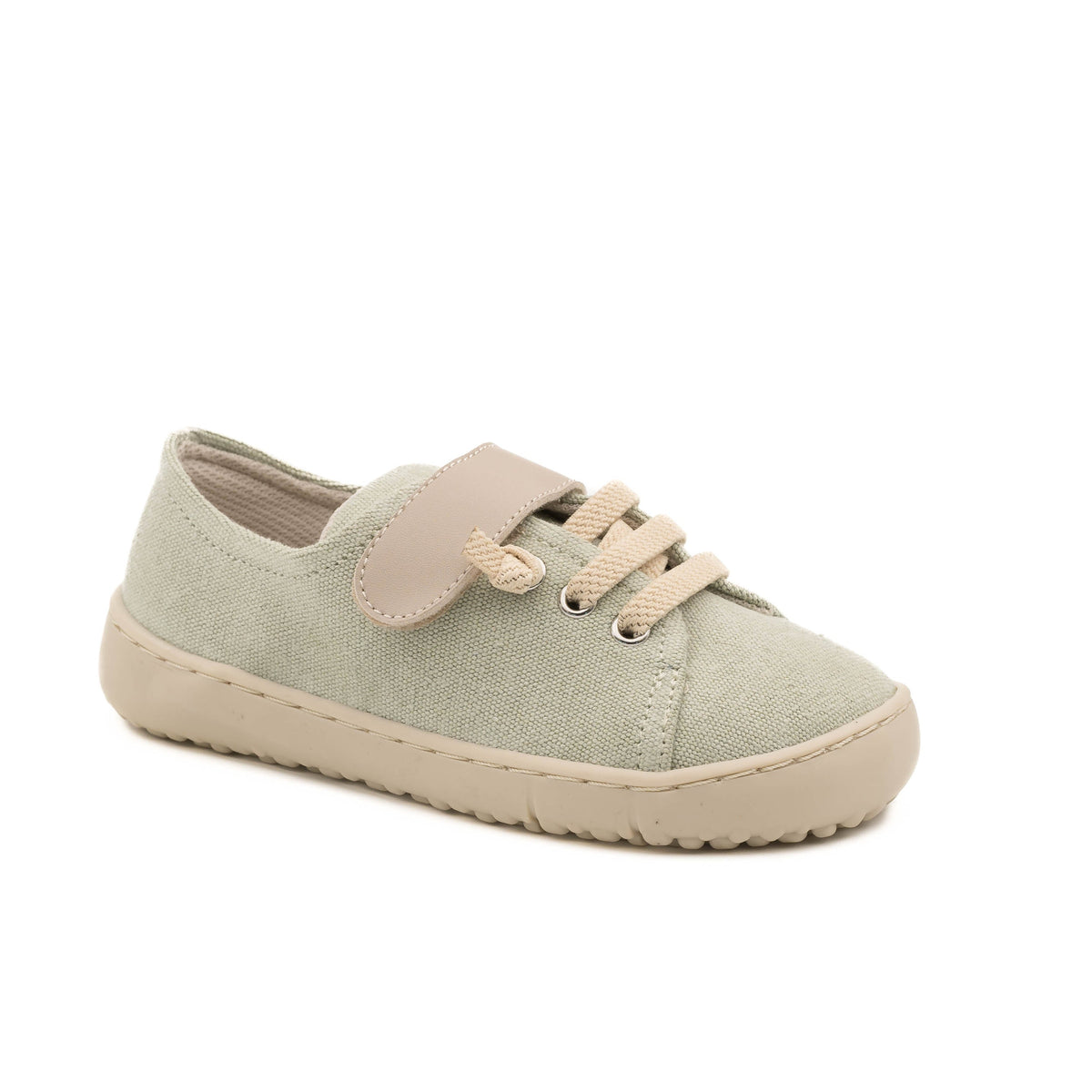 Zapatillas de lona barefoot Coqueflex verdes