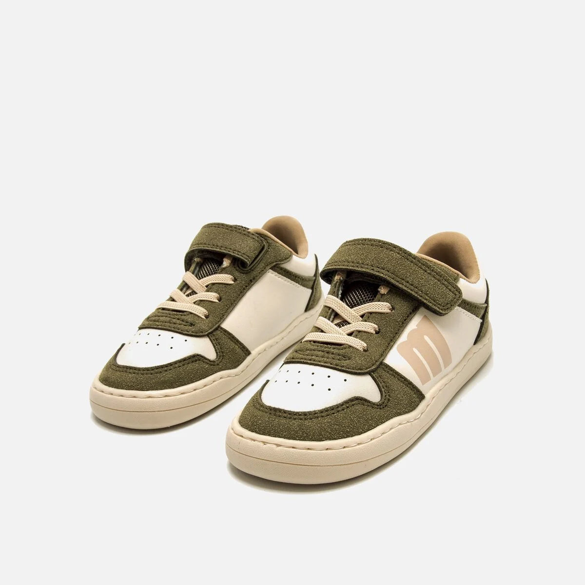 Zapatillas Mustang Free Plity kaki infantiles