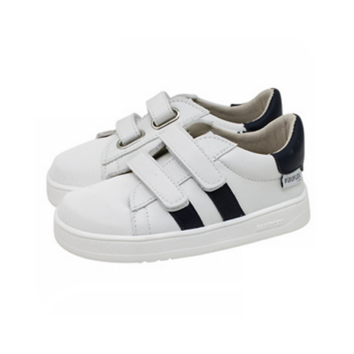Zapatillas Piruflex barefoot blanco y negro
