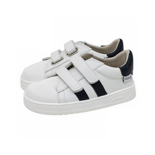 Zapatillas Piruflex barefoot blanco y negro