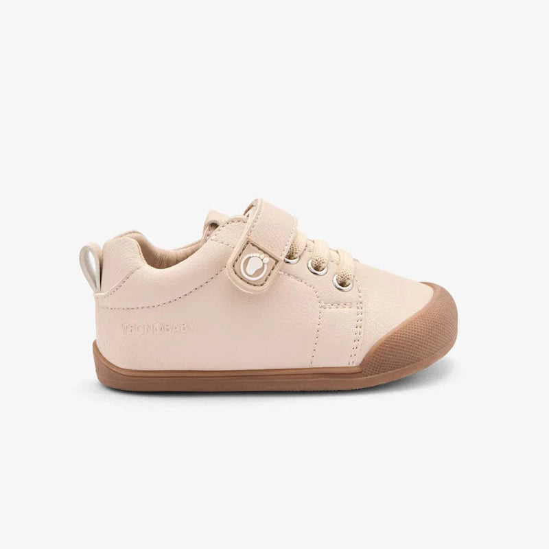 Zapatillas respetuosas bebé Conguitos Tecnobaby beige