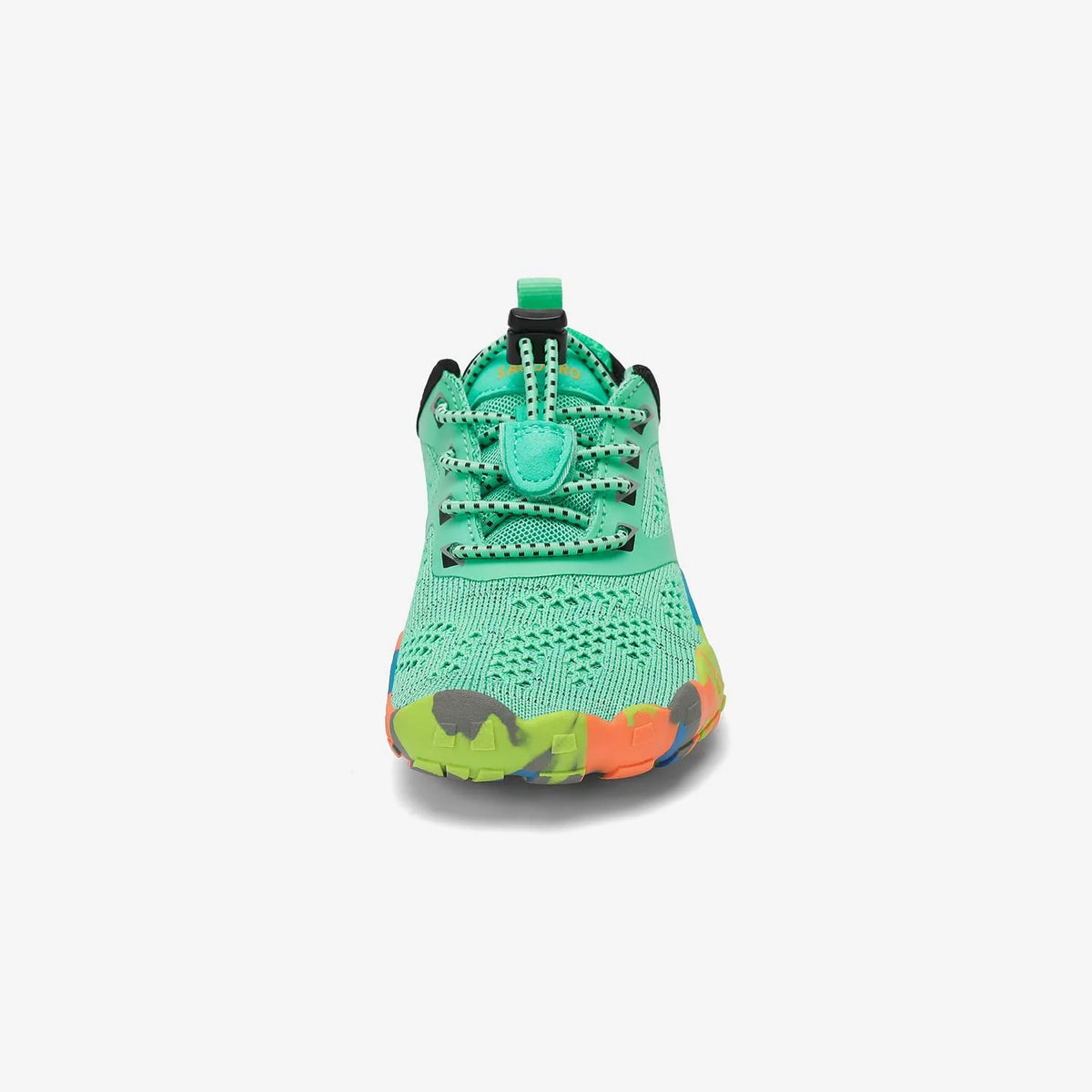 Zapatillas Saguaro Smart verdes de punto, otra vista