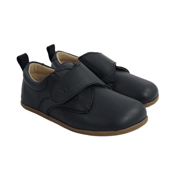 Zapatos barefoot infantiles Papes Tico de piel navy - foto 3