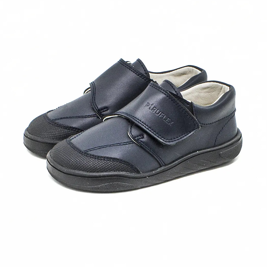 Zapatos colegiales respetuosos Piruflex azul marino