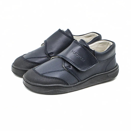 Zapatos colegiales respetuosos Piruflex azul marino
