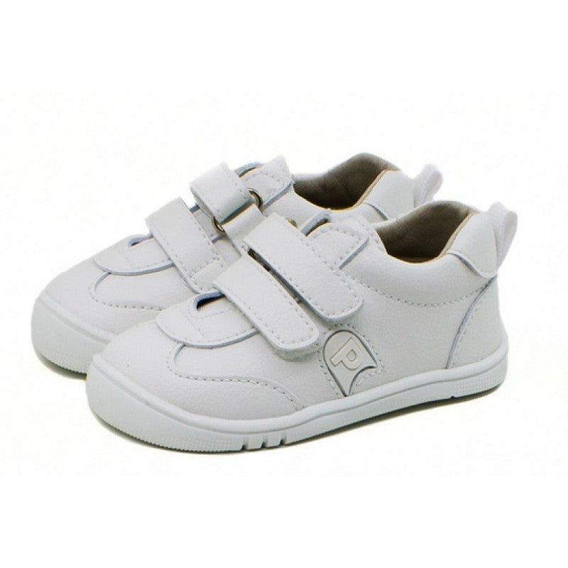 Zapatos Piruflex Micro blancos respetuosos lavables